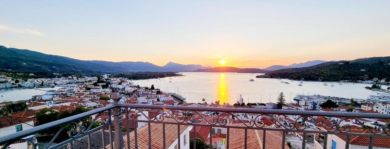 Panoramic View Apartment Poros Town Exterior photo