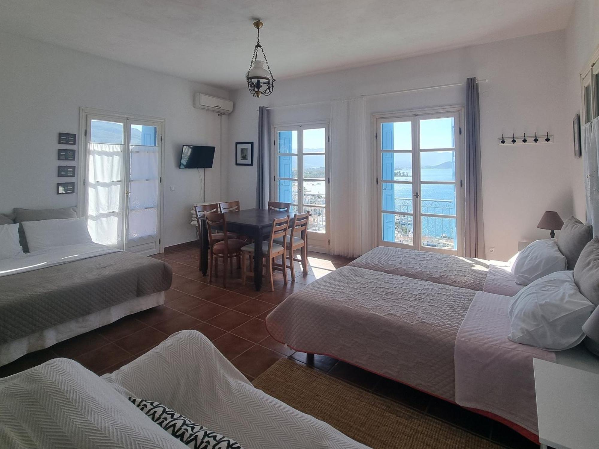 Panoramic View Apartment Poros Town Exterior photo