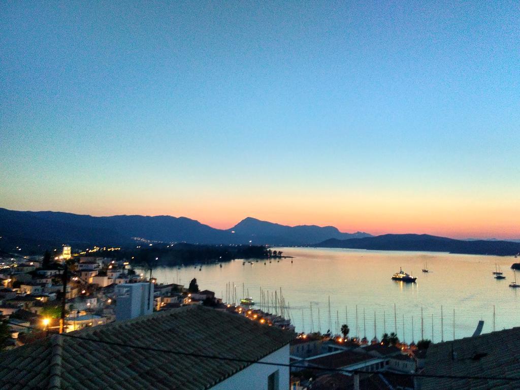 Panoramic View Apartment Poros Town Exterior photo
