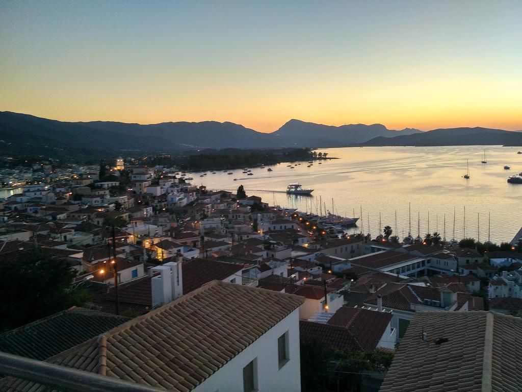 Panoramic View Apartment Poros Town Exterior photo